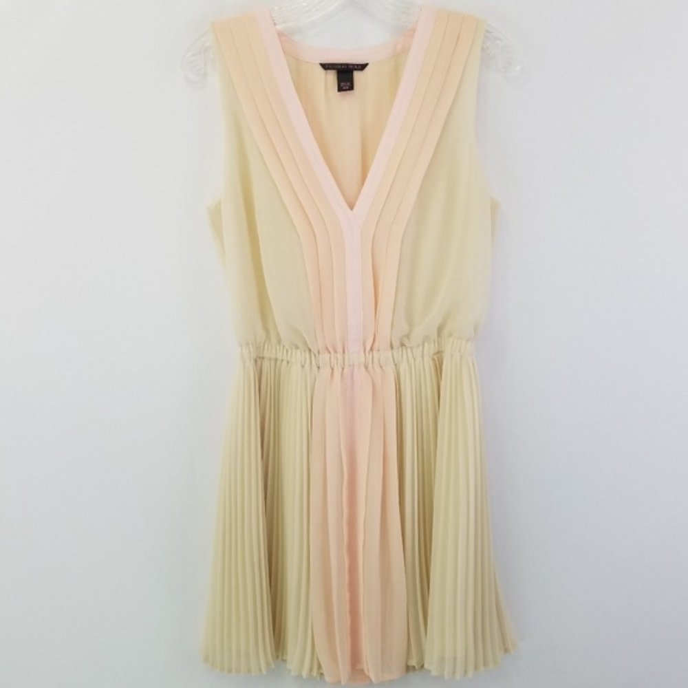 Victoria's Secret Pleated Sleeveless Dress